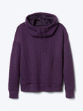 Jacquard pullover hoodie