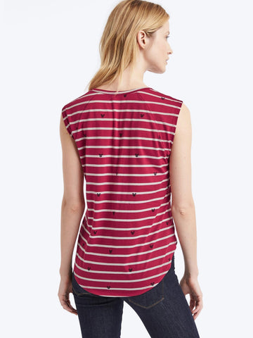 Gap  Disney Mickey Mouse and stripes tee